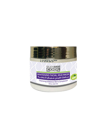 Silky Cool Whitening Facial Mud Mask 350 Ml - Mint